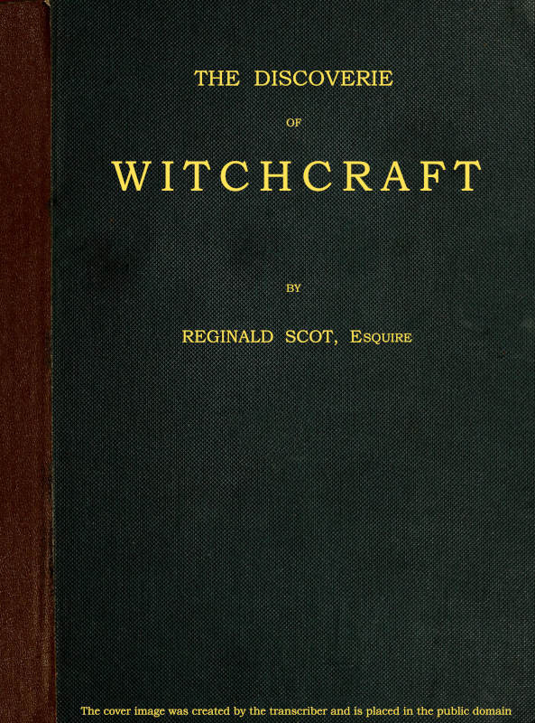 The Discoverie of Witchcraft