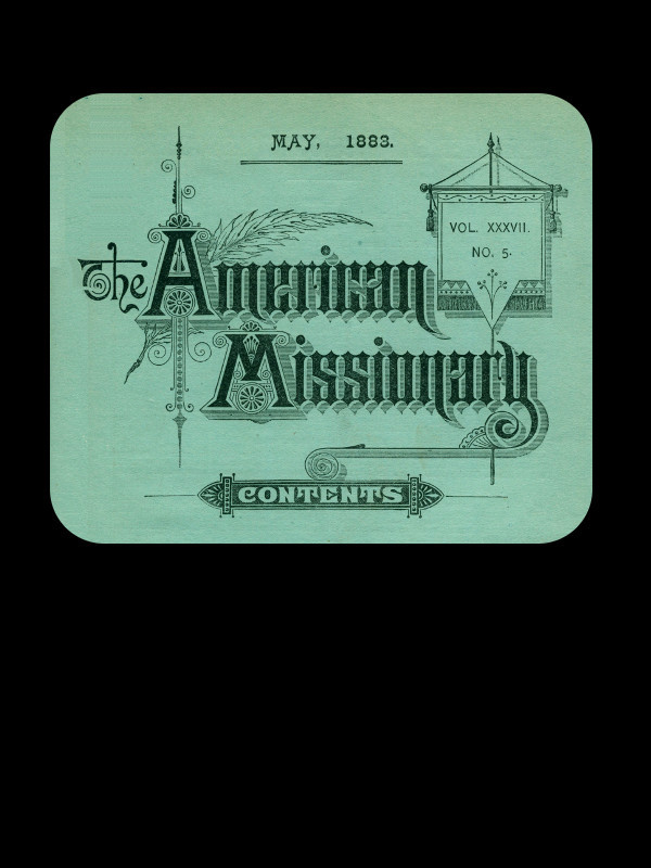 The American Missionary — Volume 37, No. 5, May, 1883