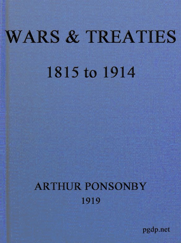 Wars & Treaties, 1815 to 1914