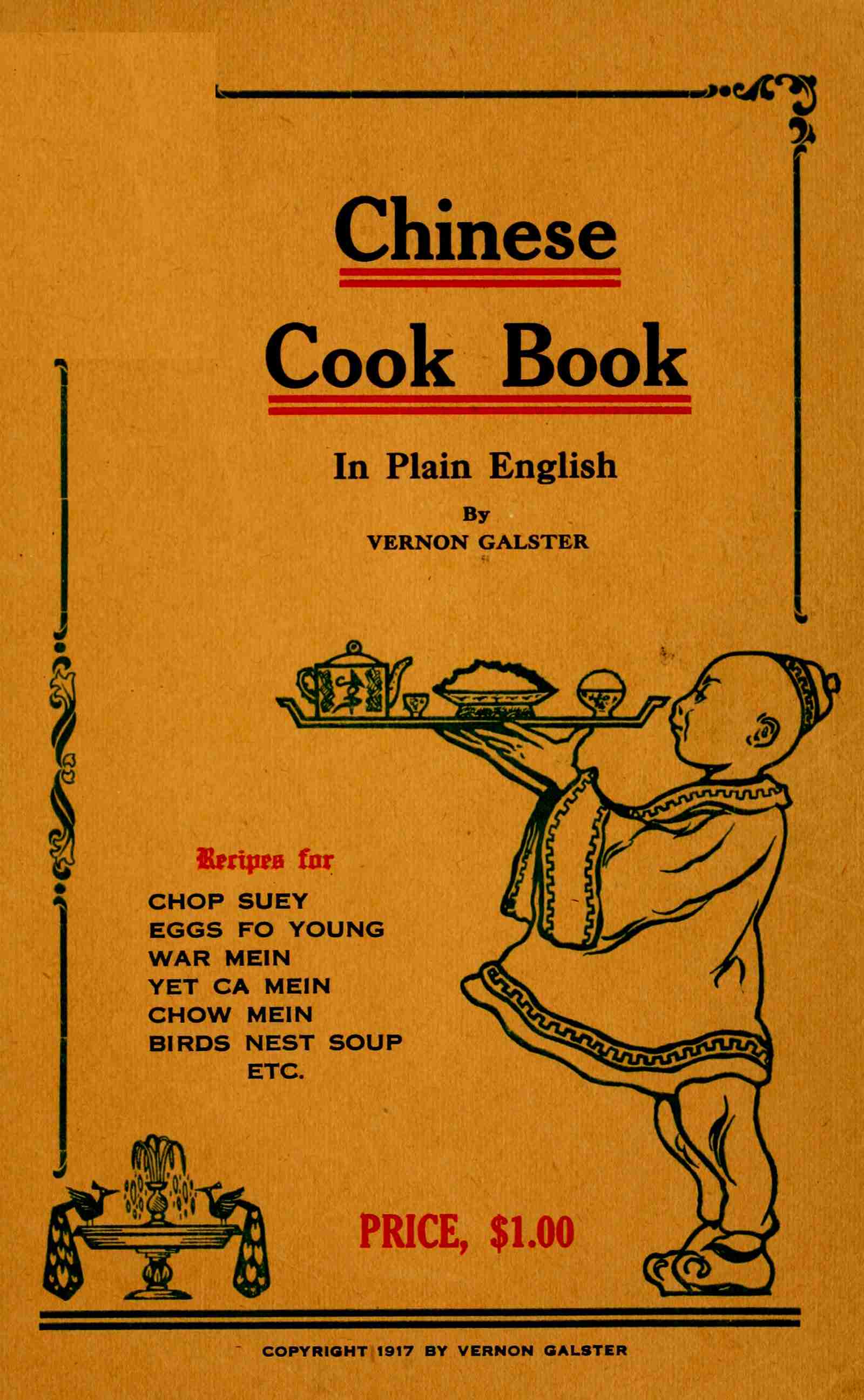 Chinese cook book