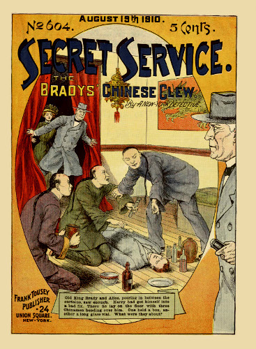 The Bradys' Chinese Clew; Or, The Secret Dens of Pell Street