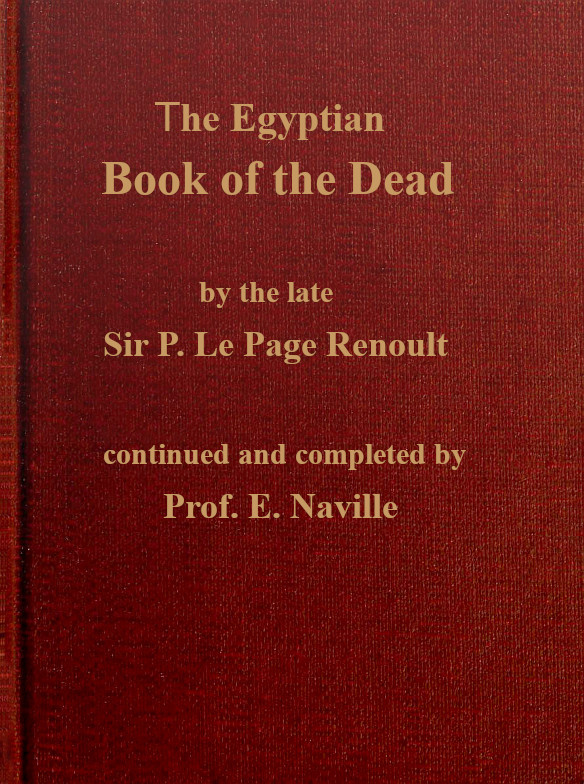 The Egyptian Book of the dead