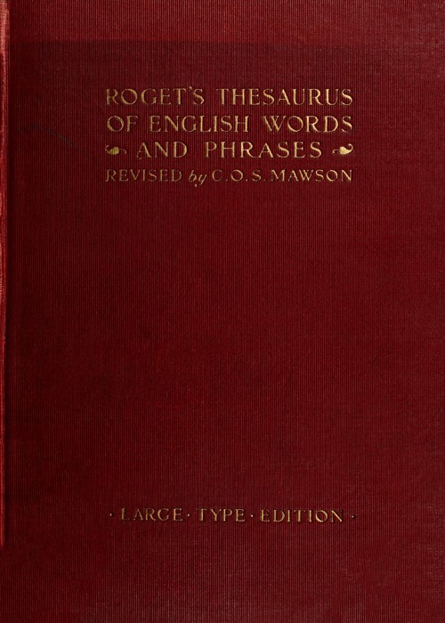 Roget's Thesaurus