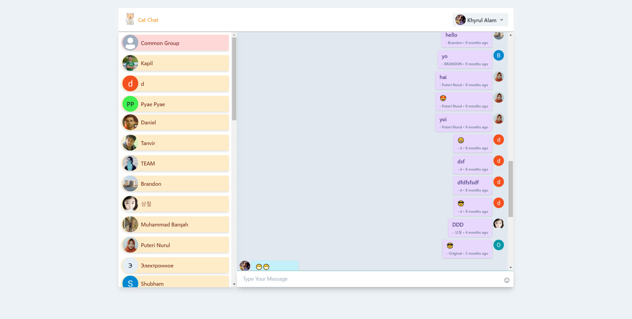 Github Khyrulalamreact Firebase Chat Chat Application Built With Reactjs Firebase Real 2184