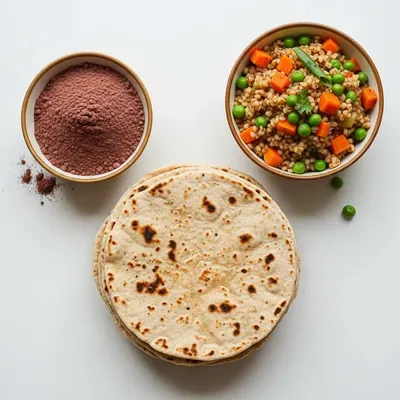 Swap white grains for Jowar and Bajra