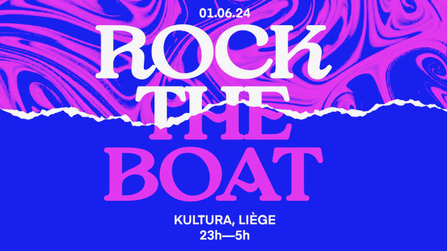 ROCK THE BOAT event (ROCK THE BOAT x KULTURA at Rue Roture 13, 4020 Liège, Belgium, ) hosted on the Vivus Hub Platform. Tickets available on vivushub.com