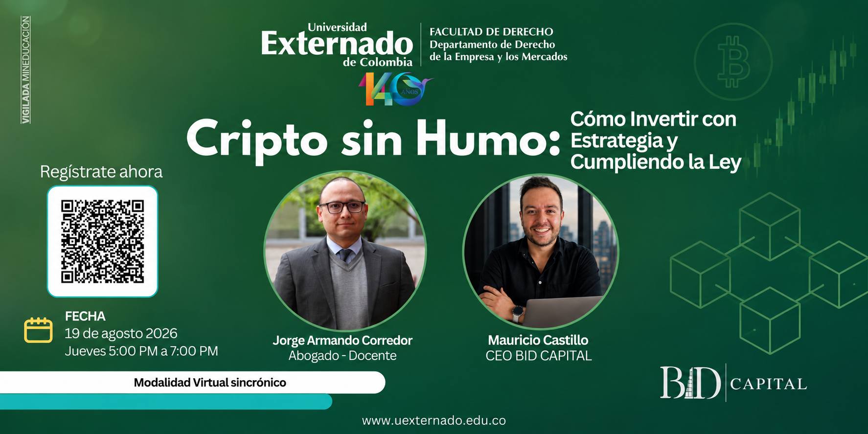 Cripto sin Humo: Cómo Invertir con Estrategia y Cumpliendo la Ley banner