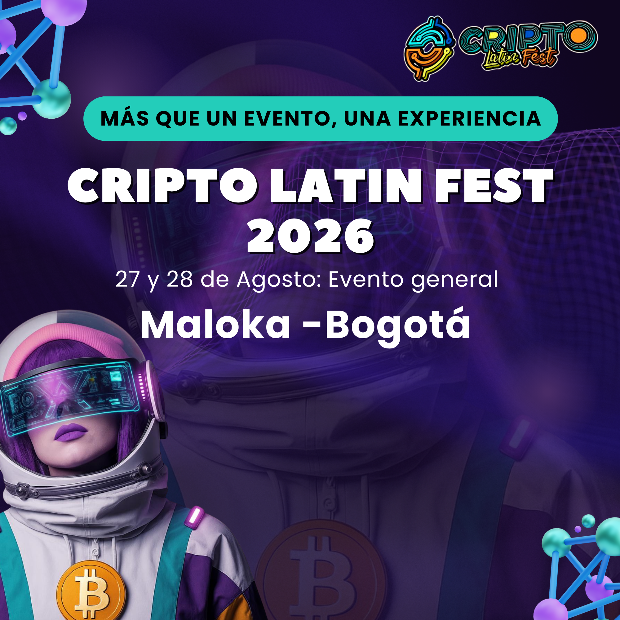 Cripto Latin Fest 2026 9ª Edición Bogotá