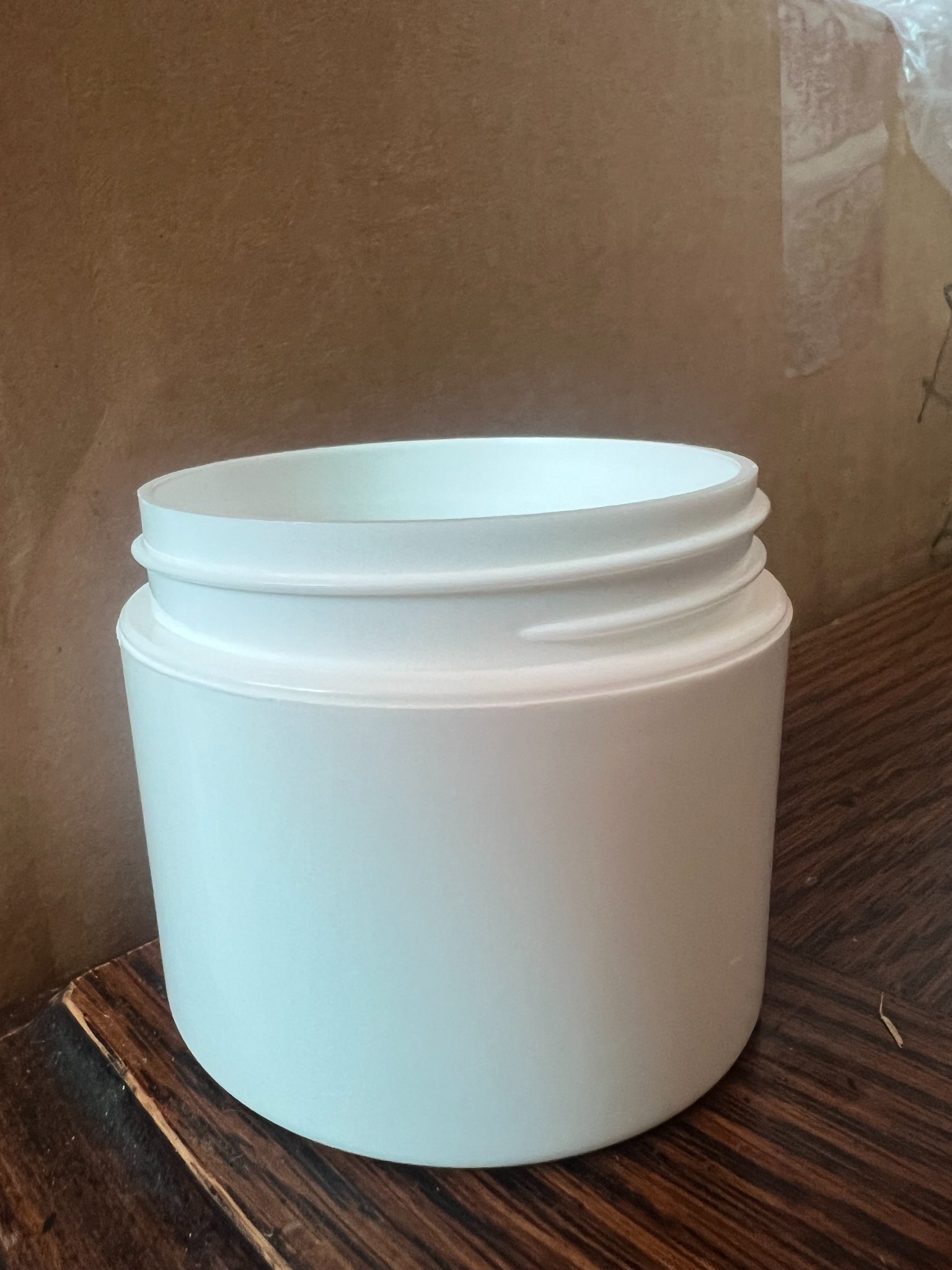 87 White Double-Wall Cosmetic Jars – 2 oz / 60 mL – New – No Lids