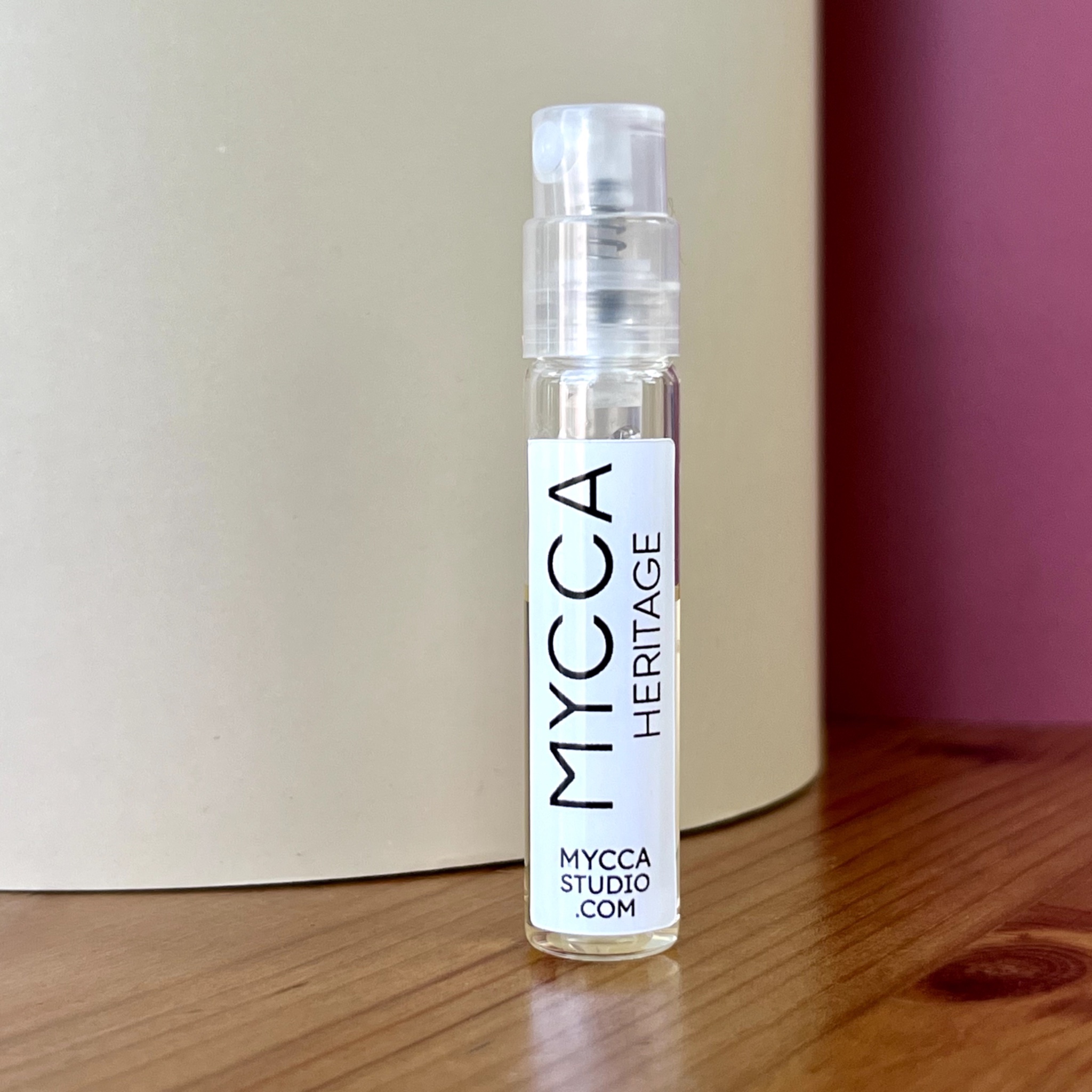 Heritage by MYCCA - Experimental fragrance - 1.5mL