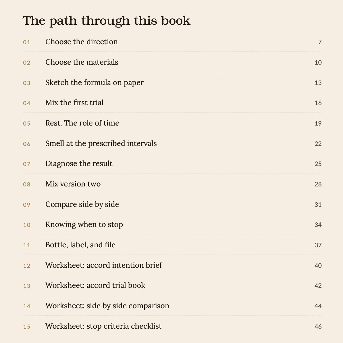 Book 6 - THE SELF GUIDED PERFUMERY STUDIO - Building Your First Accord preview 3