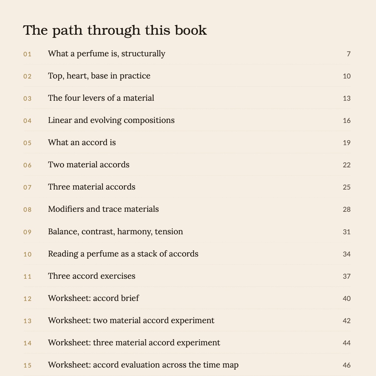 Book 4 - THE SELF GUIDED PERFUMERY STUDIO - Notes, Accords, and Fragrance Structure preview 3