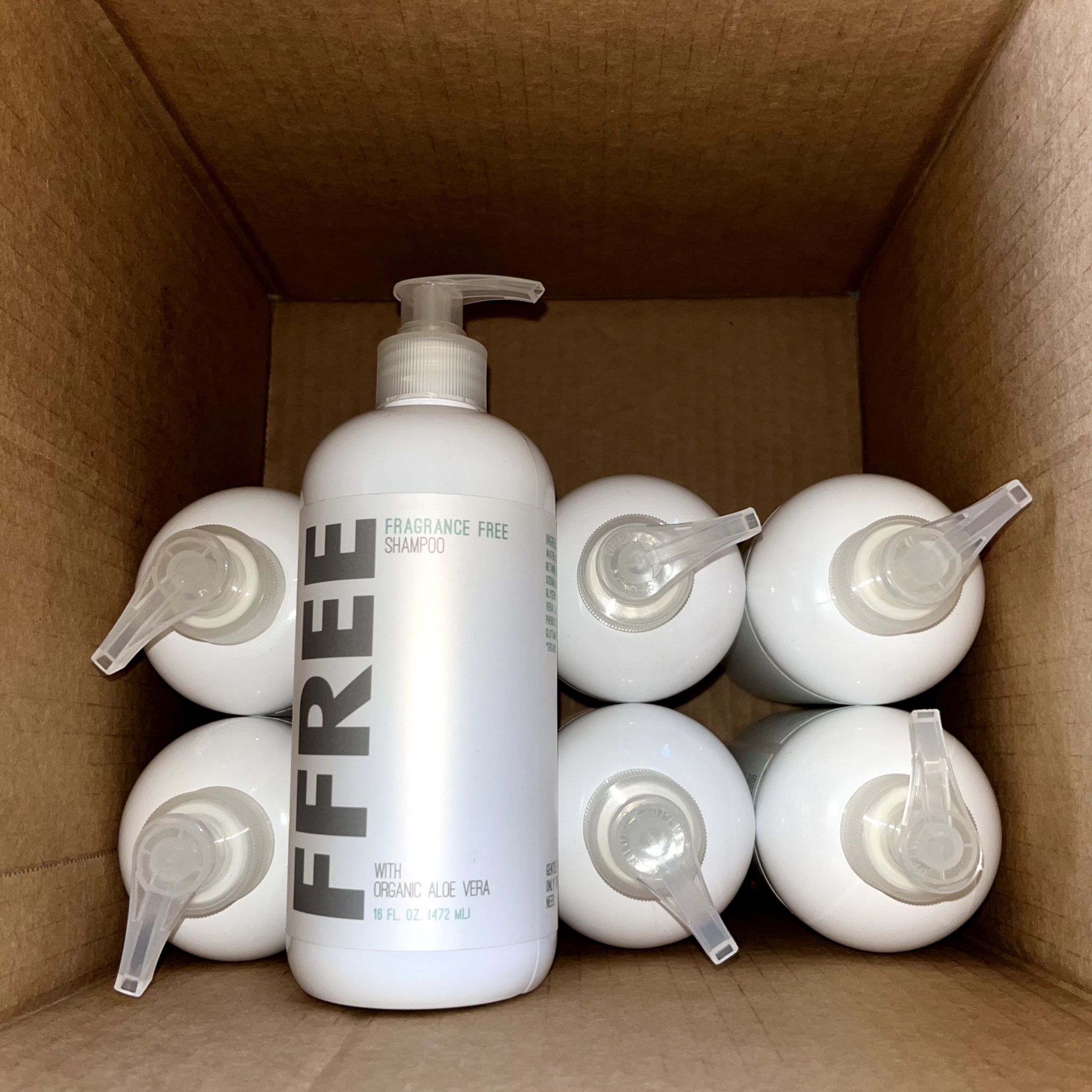 Shampoo - FFREE - Fragrance Free - 16 oz - lots of 3 - Closeout Inventory