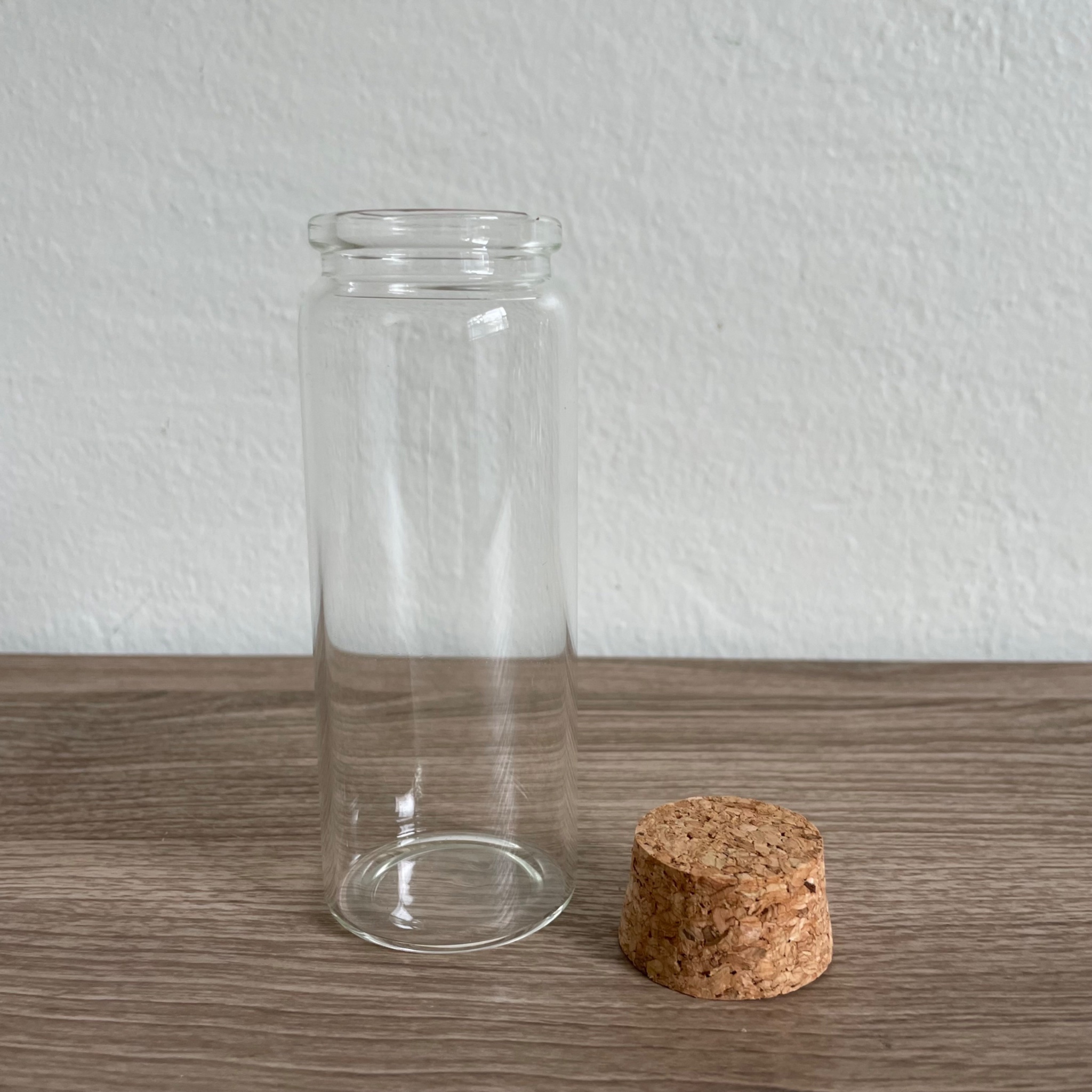 5 oz Glass Bottles with Cork Lid, Pack of 4 preview 3