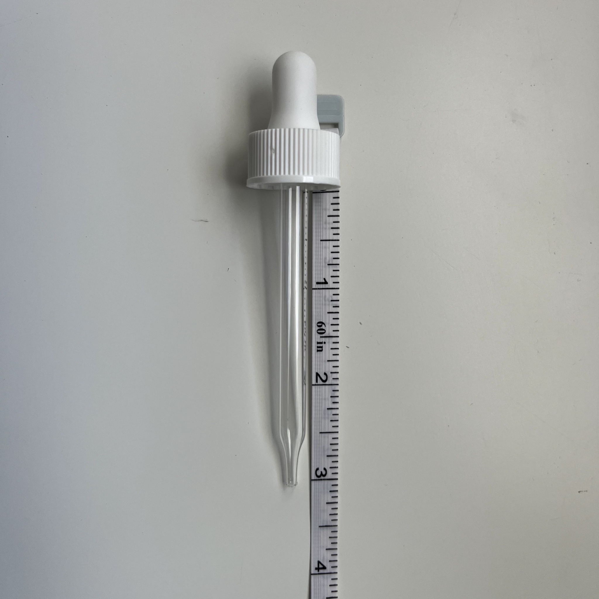 White Droppers - 3 inch long - 20/400 neck - 180 preview 2