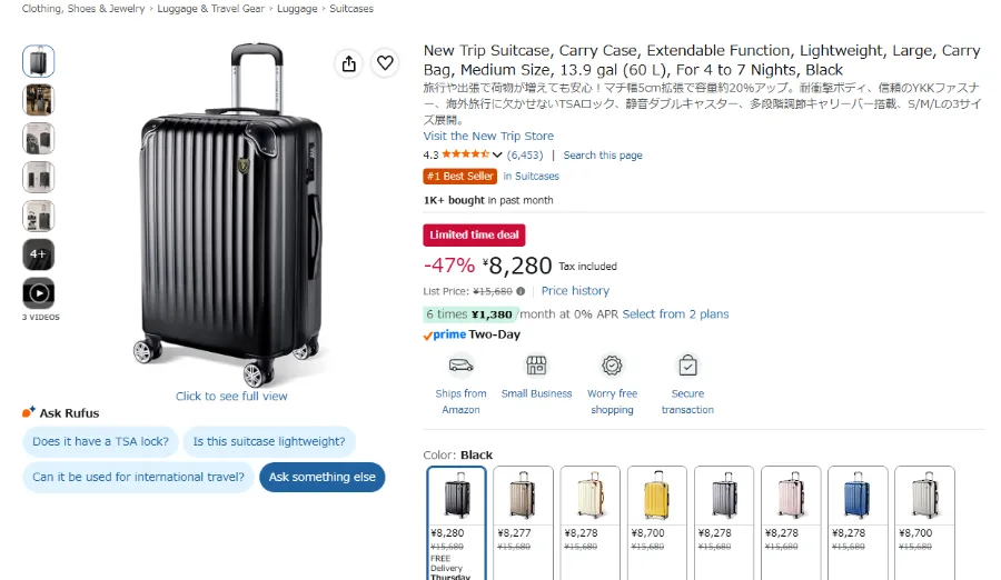 Vali du lịch giảm giá sốc