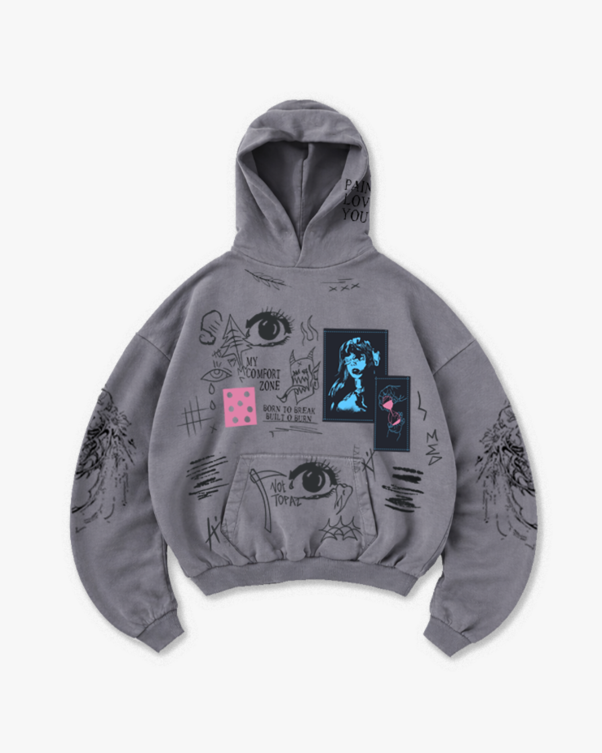 CRYPTIC CANVAS HOODIE