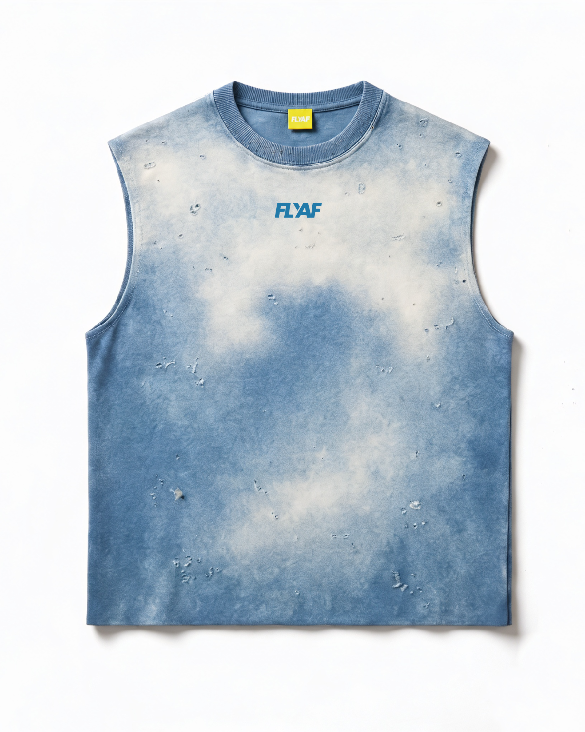 BLEACH WASHED TANK