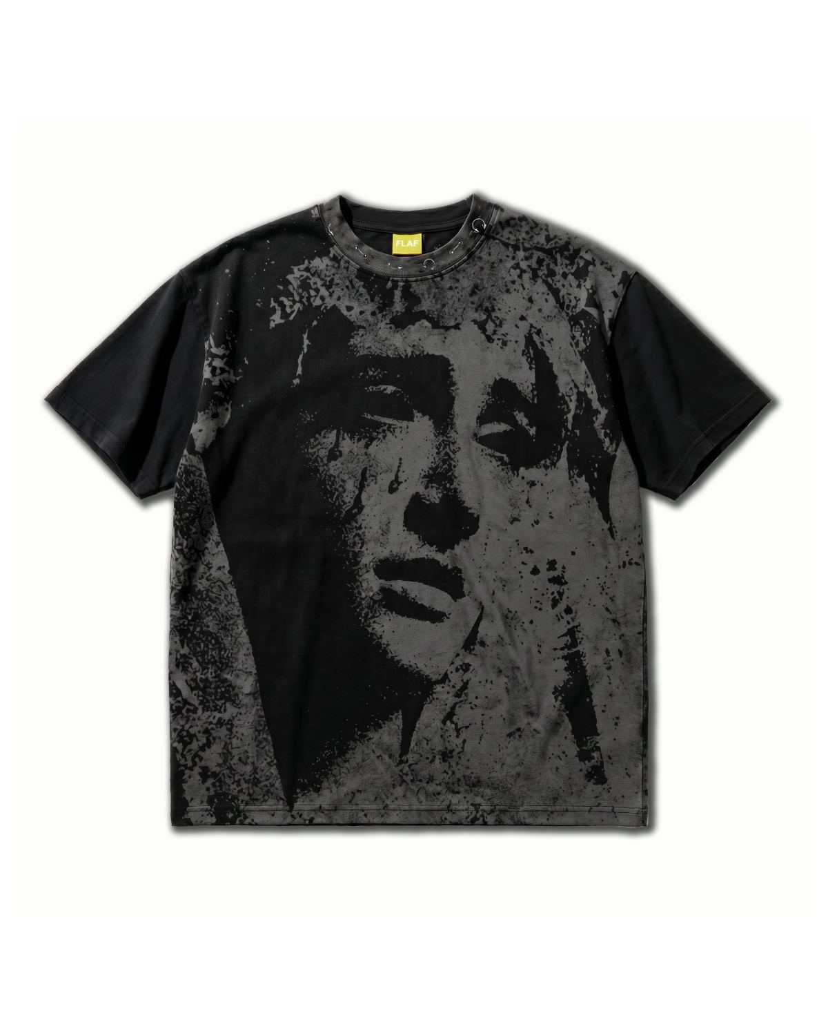 CHARCOAL WING TEE