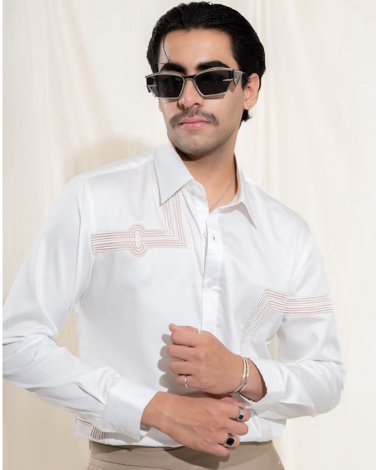 LATTICE SHIRT