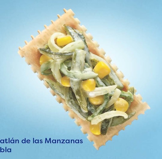 Rajas poblanas a la Hellmann's