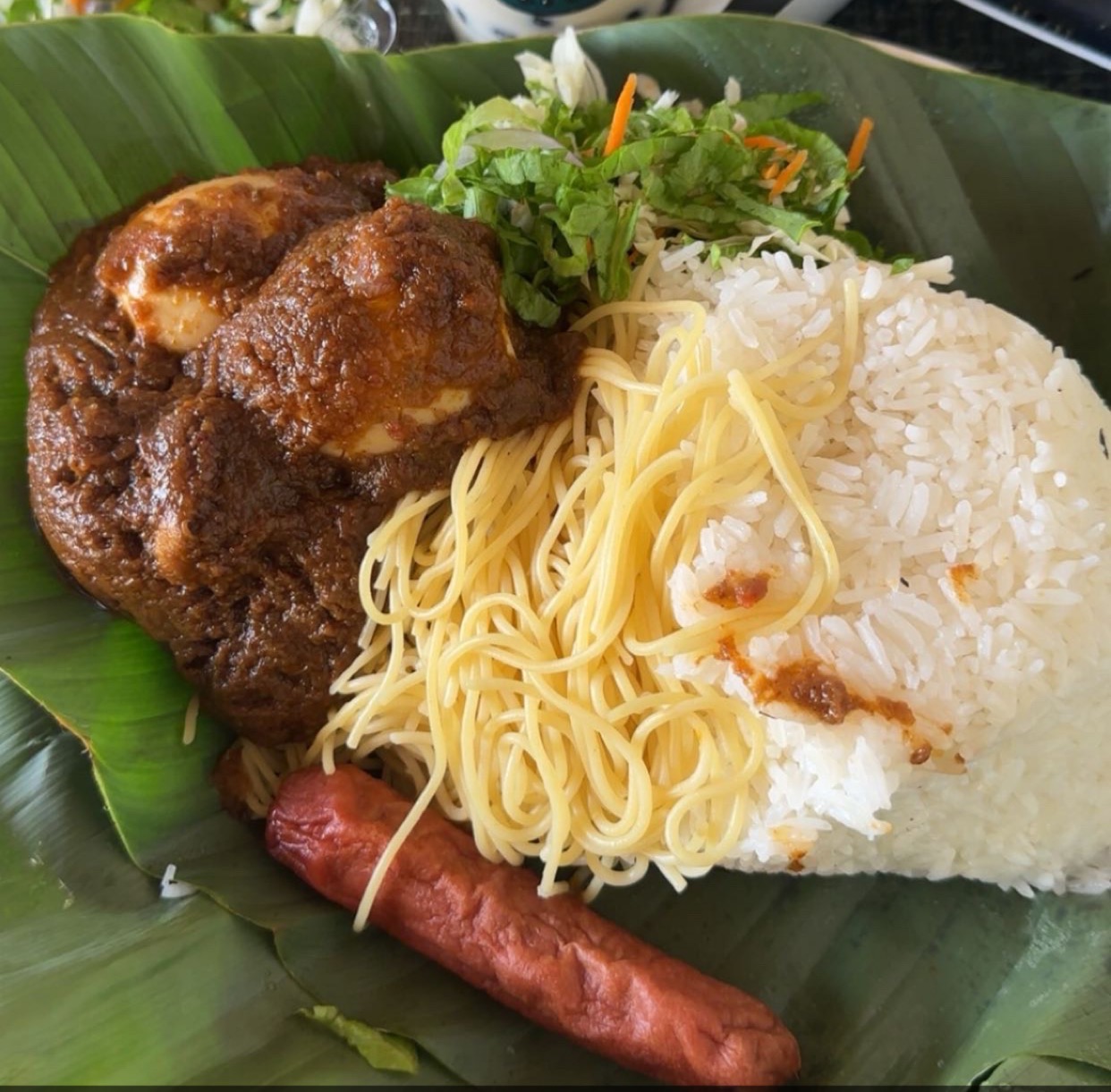 Zongo rice prepared by Chef Bartels