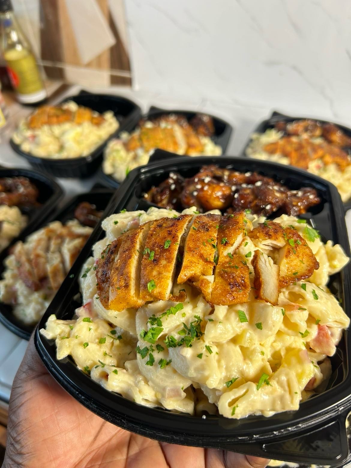 Potato salad prepared by Chef Bartels