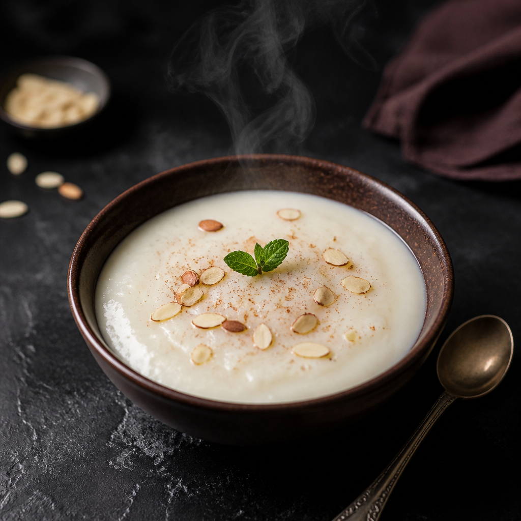 Budín cremoso de leche
