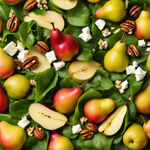 Pear and Walnut Salad