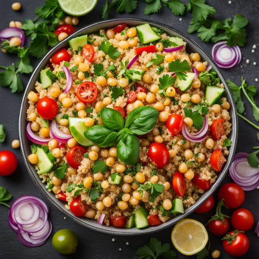 Quinoa and Chickpea Salad