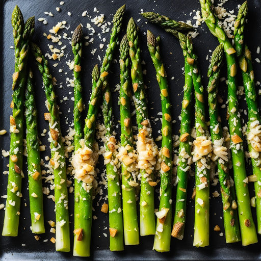 Garlic Parmesan Roasted Asparagus
