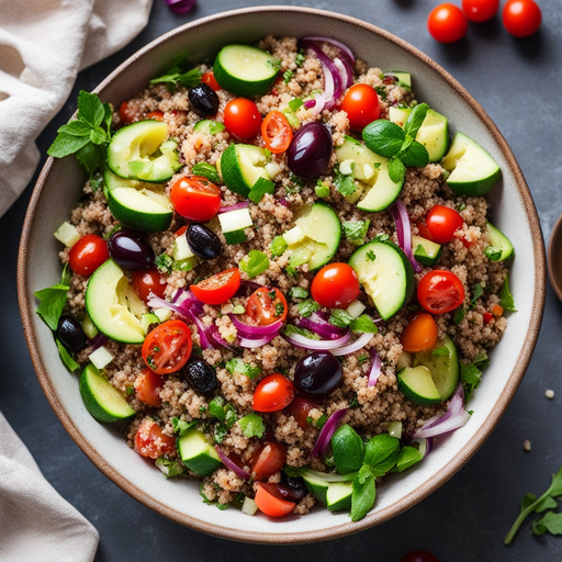 Mediterranean Quinoa Salad