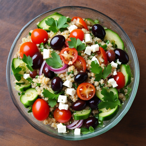 Mediterranean Quinoa Salad
