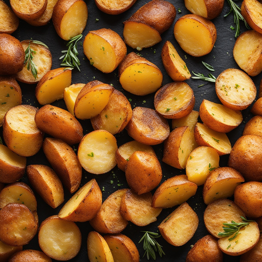 Gebratene Frühstückskartoffeln