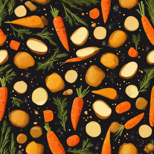Roasted Carrots and Potatoes