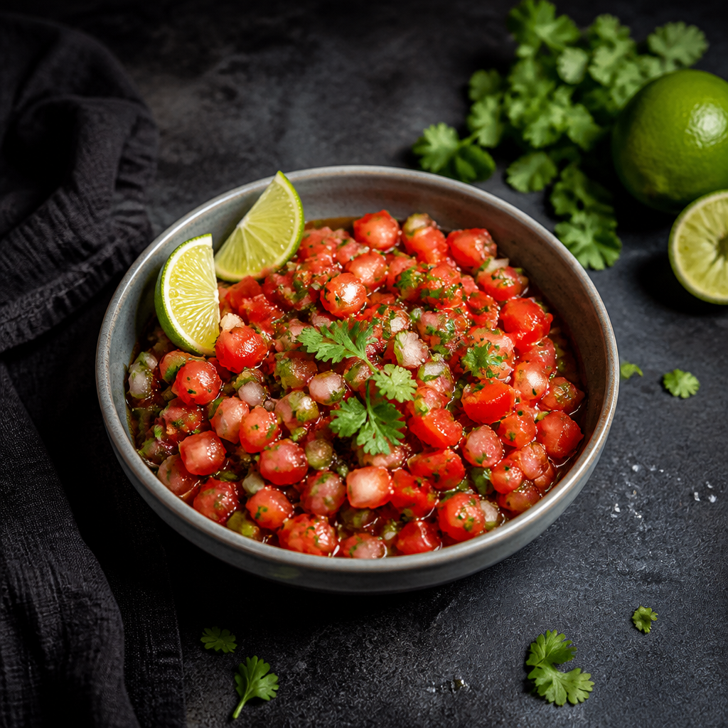 Fresh Tomato Lime Salsa