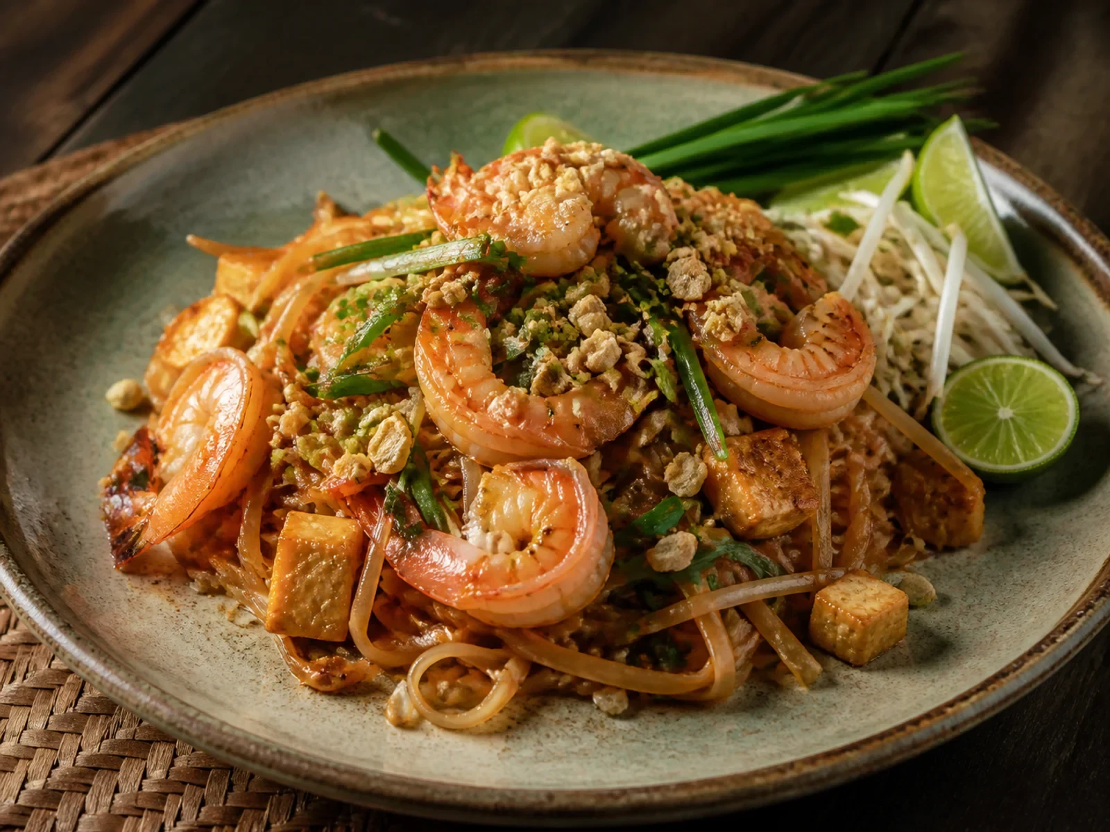 Bangkok Usulü Karidesli Pad Thai