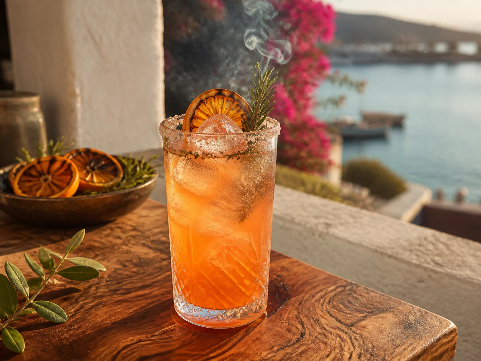Bodrum Mandalinalı Biberiyeli Paloma