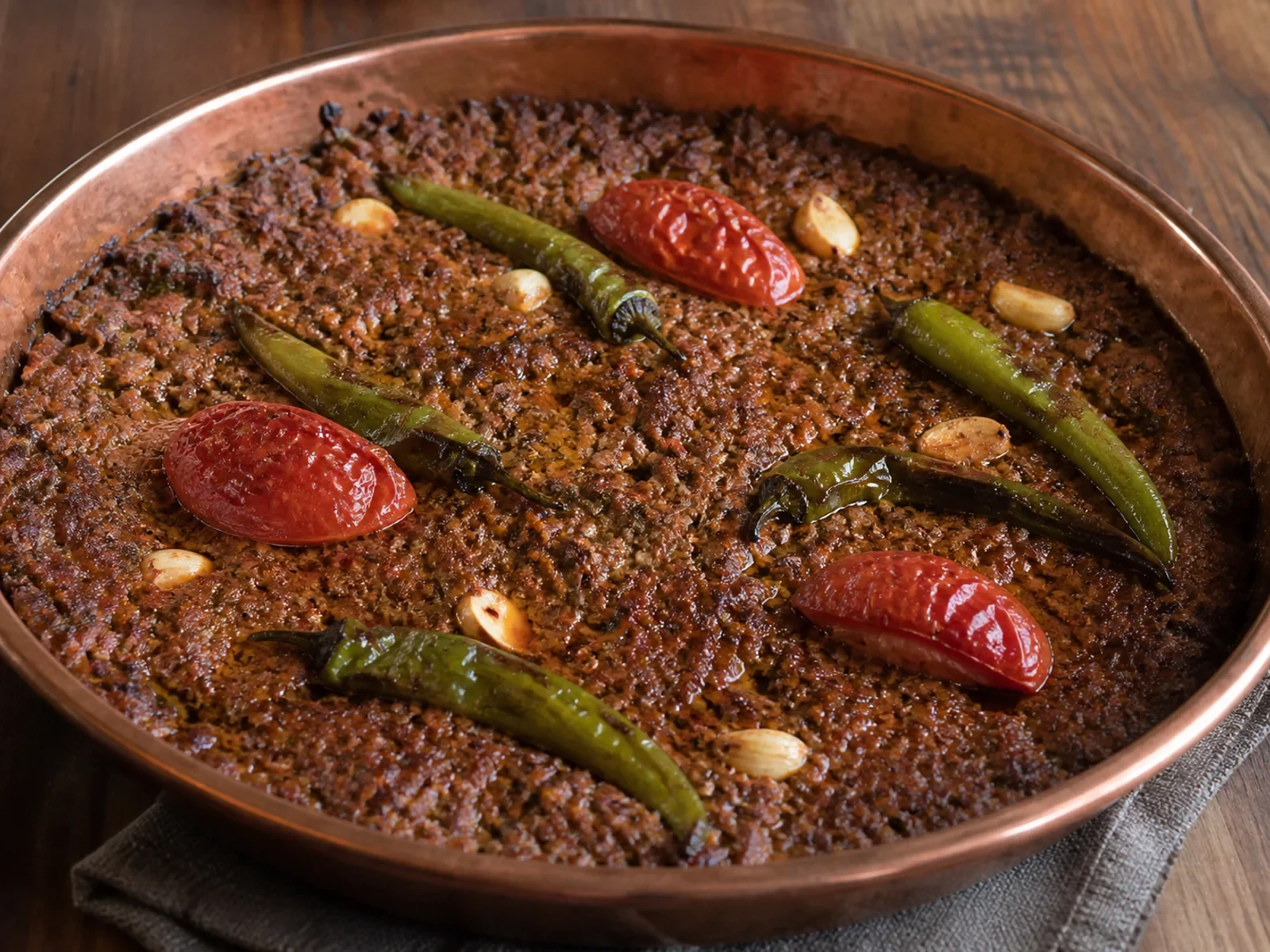 Ev Fırınında Dana ve Kuzulu Tepsi Kebabı