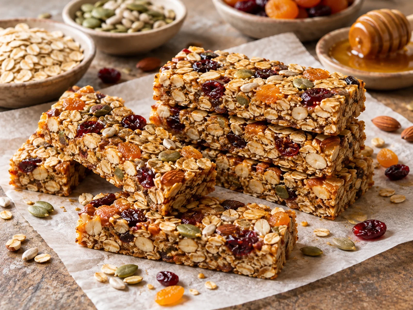 Ev Yapımı Granola Bar