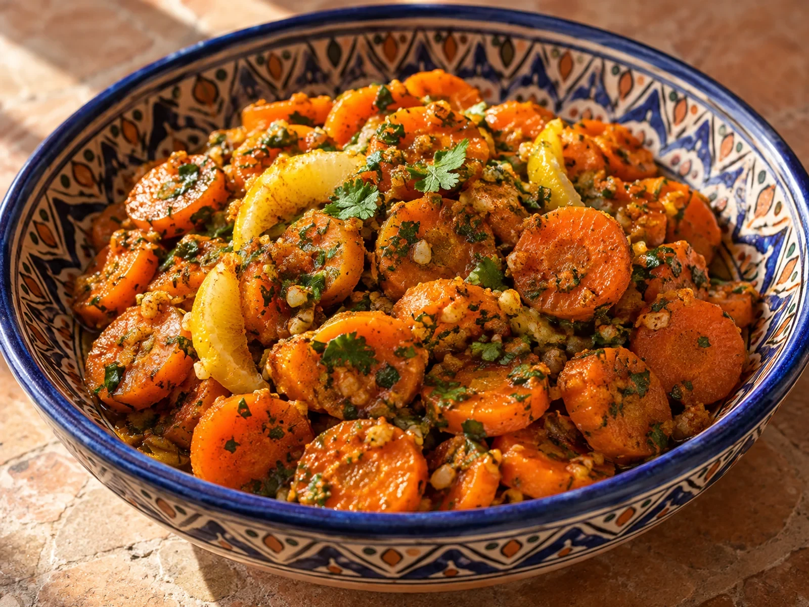 Fas Usulü Havuçlu Salata