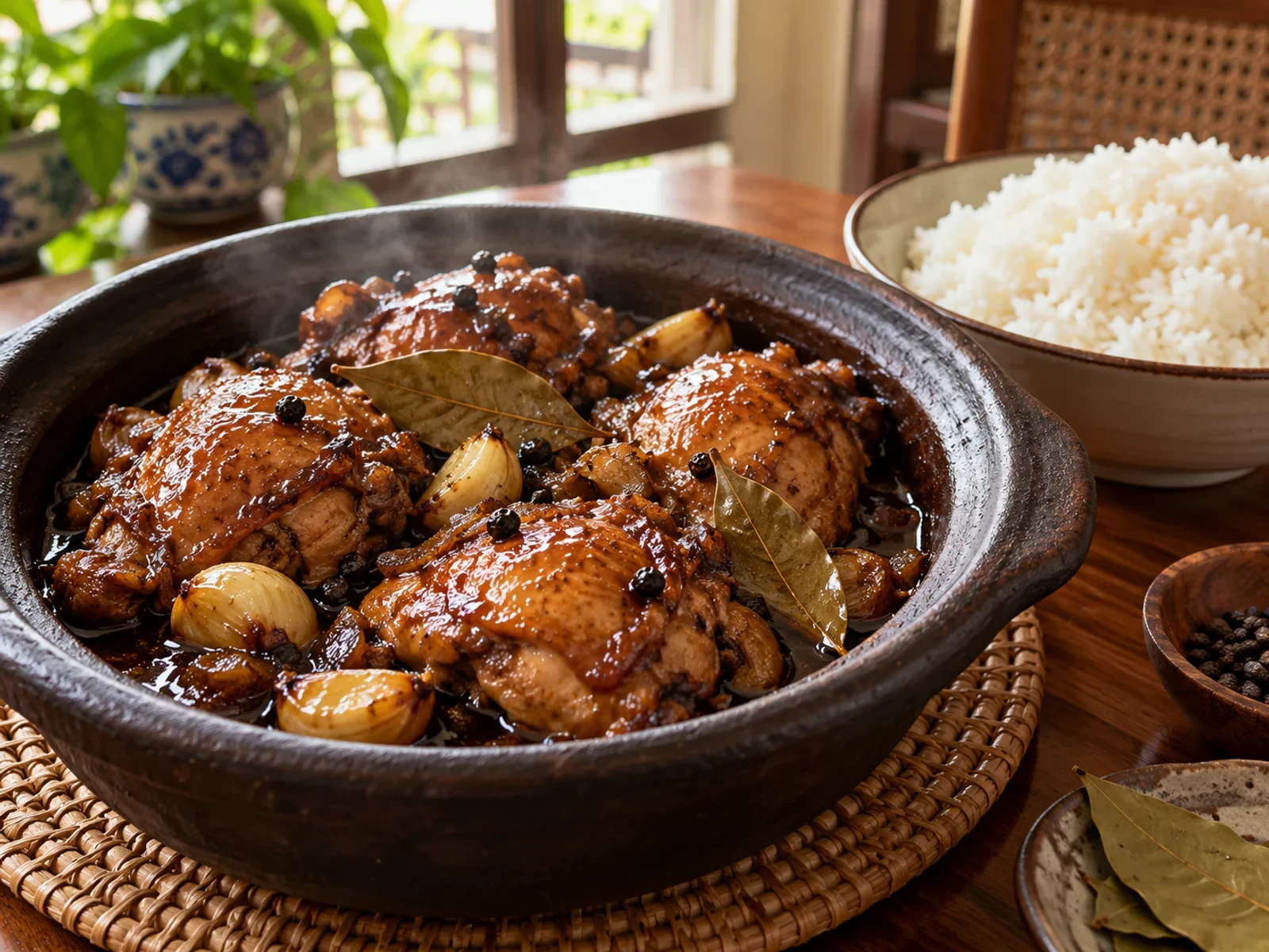 Filipin Usulü Tavuk Adobo