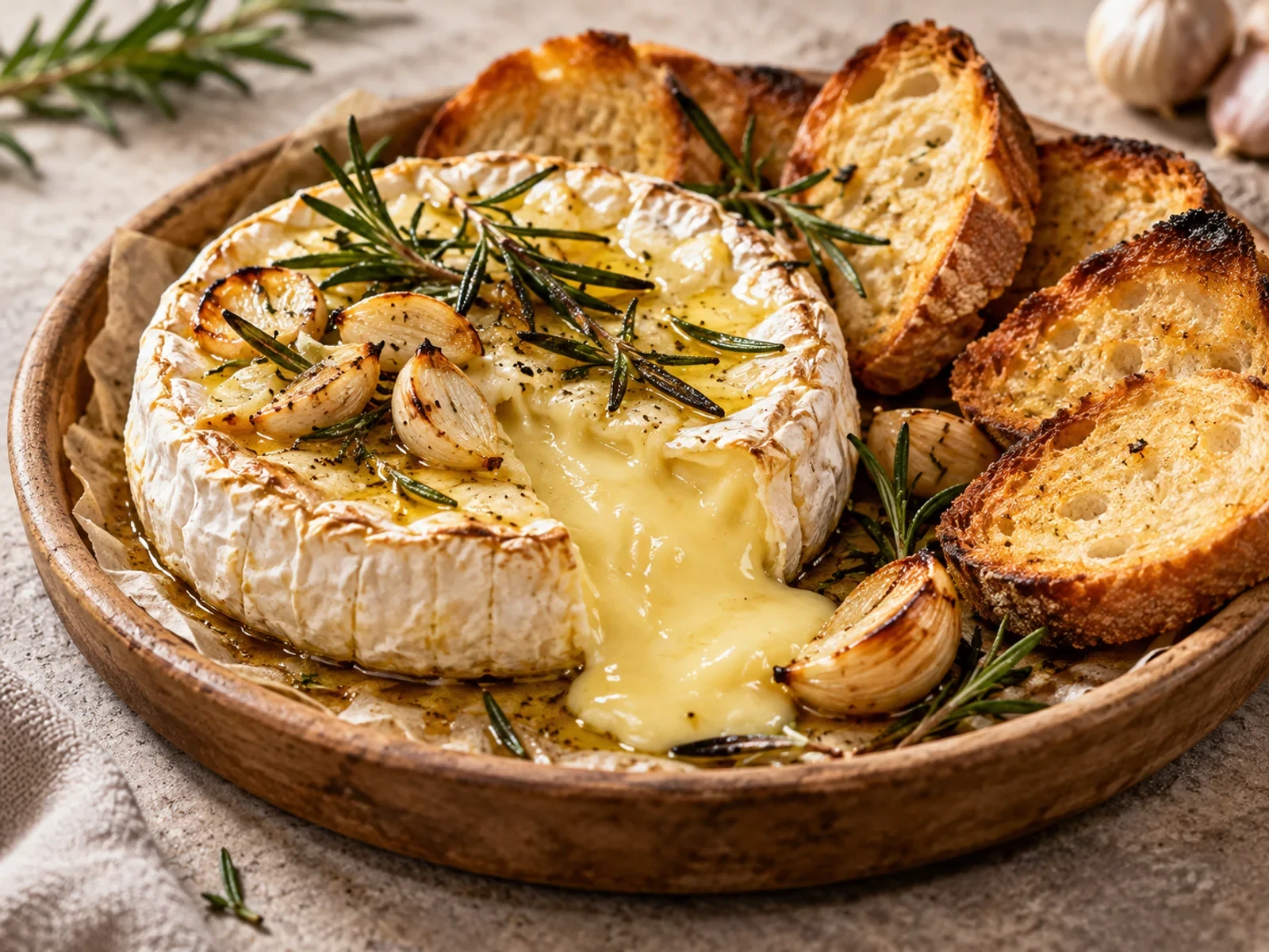 Fırınlanmış Camembert