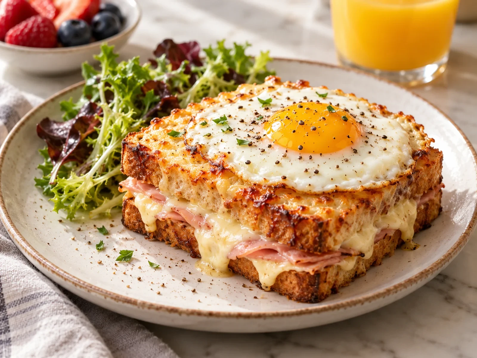Fransız Croque Madame