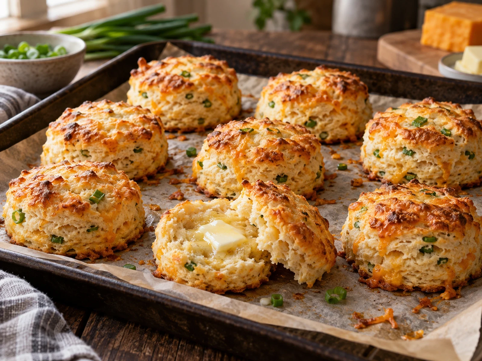 Glutensiz Pirinç Unlu Cheddarlı Bisküvi