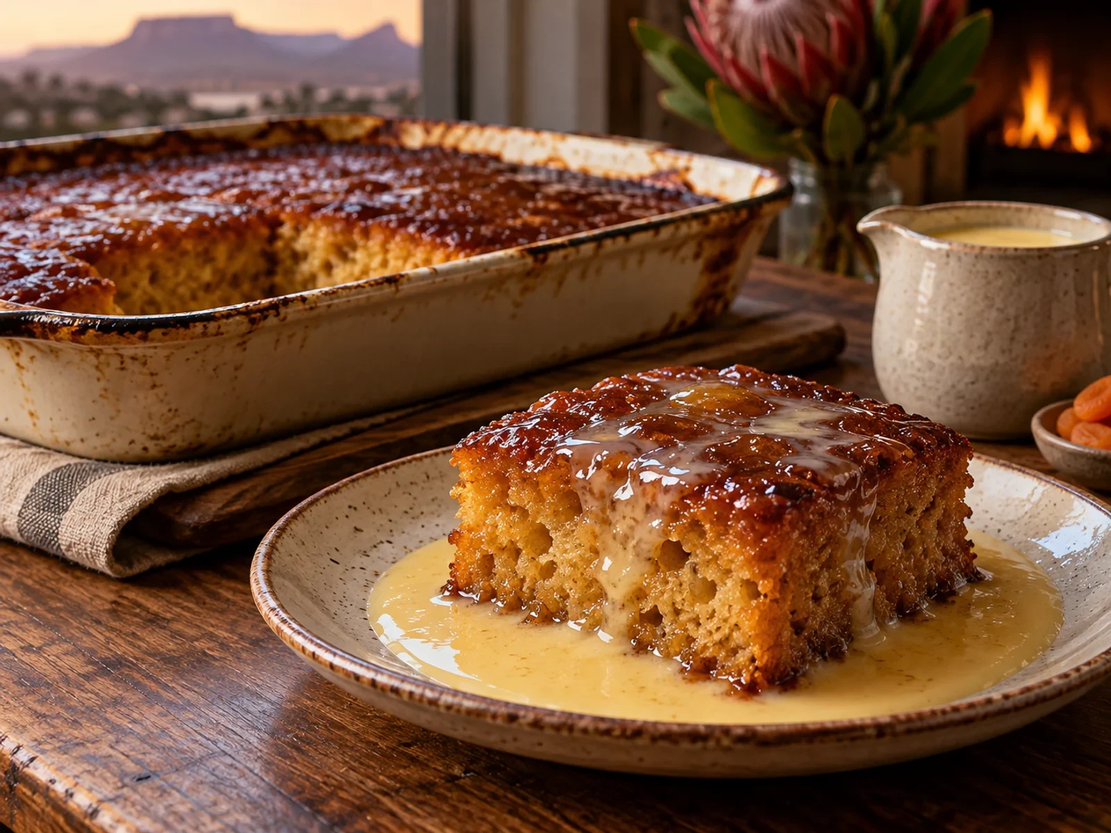 Güney Afrika Usulü Malva Pudding