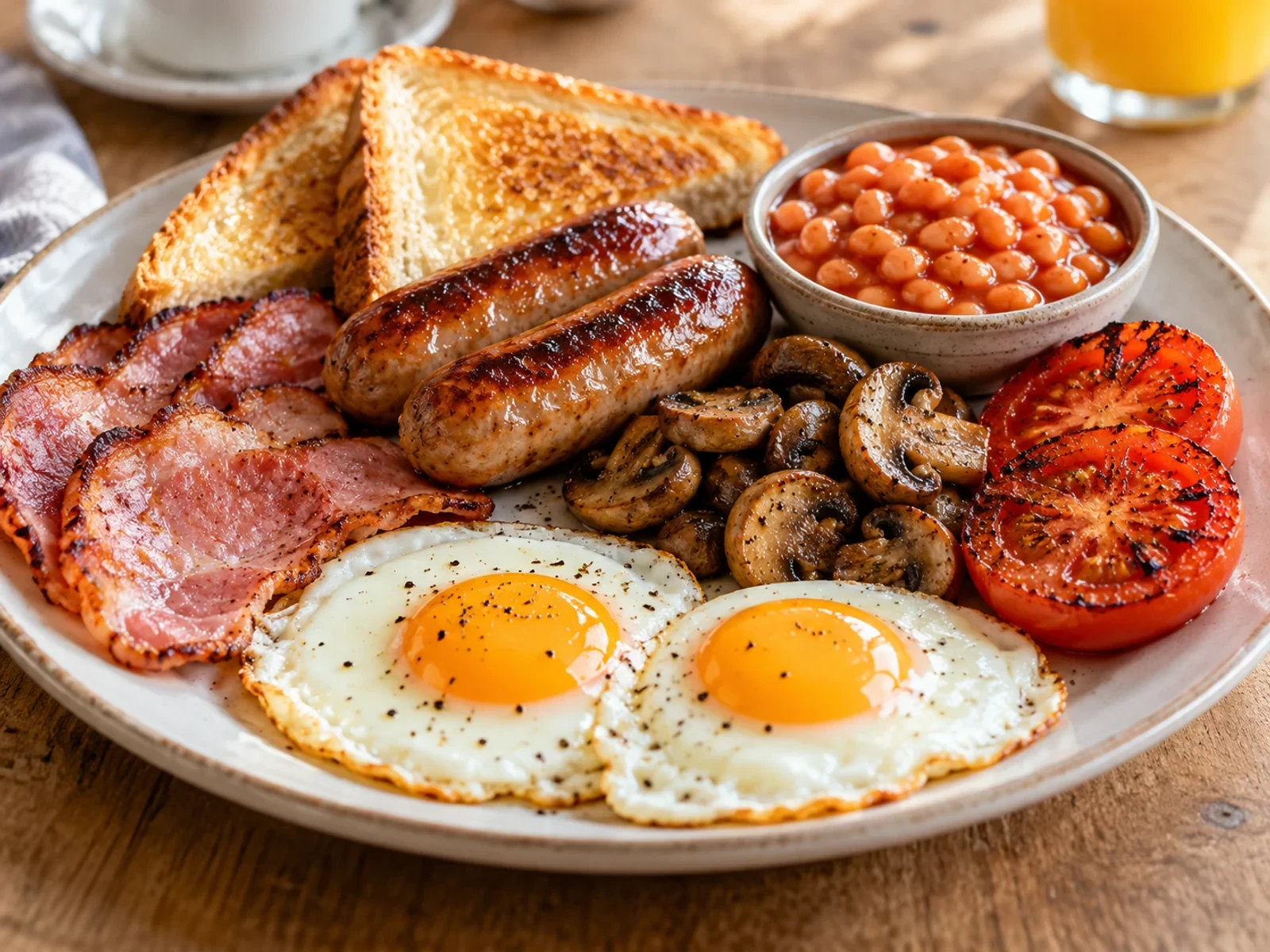 Hafif Full English Kahvaltı