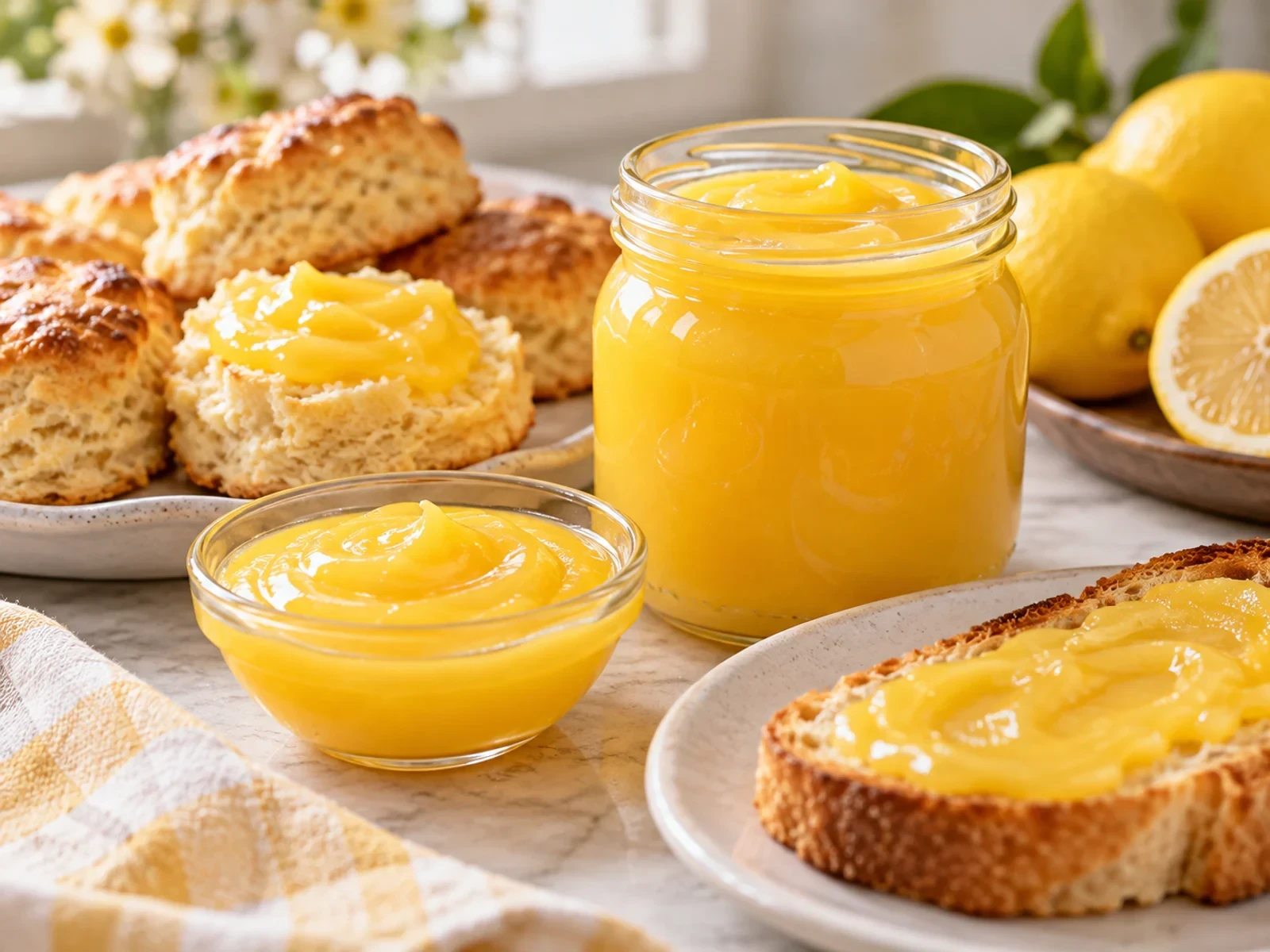 İngiliz Limon Kreması (Lemon Curd)
