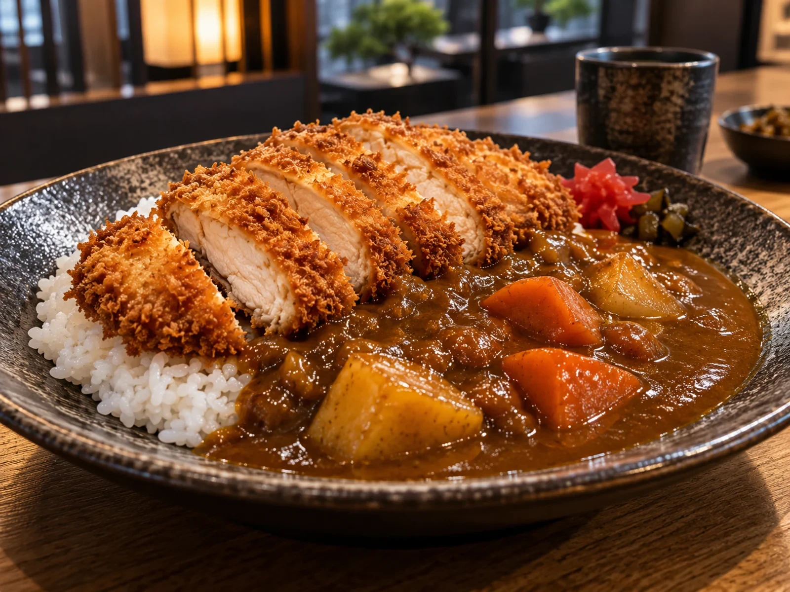 Japon Usulü Tavuk Katsu Köri