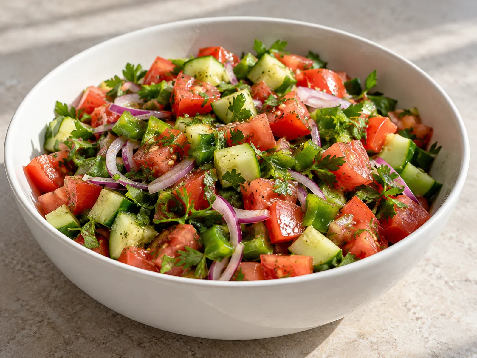 Klasik Çoban Salatası